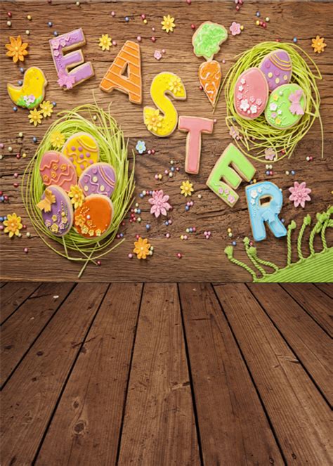 April Spring Backdrop Easter Photo Background For Photography Studio