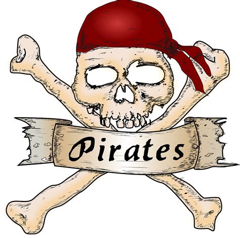 Pirates Skull Bones Crossbones Png Picpng