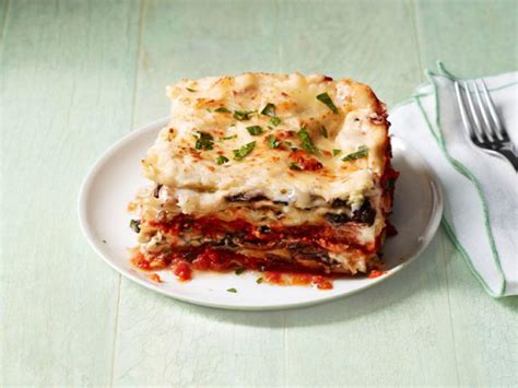 Wild Mushroom And Cauliflower Lasagna Recipe Bobby Flay Food Network