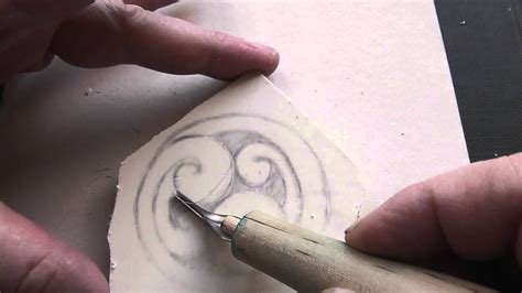 Stamp Carving Technique Youtube