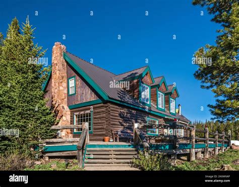 Spirit Lake Lodge Uinta Range Ashley National Forest Utah Usa Stock
