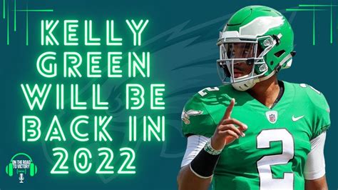 The Philadelphia Eagles Kelly Green Throwback Jerseys Are Returning In