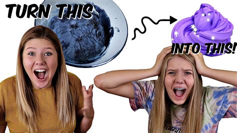 Make This Slime Pretty Slime Challenge With Taylor And Vanessa Youtube