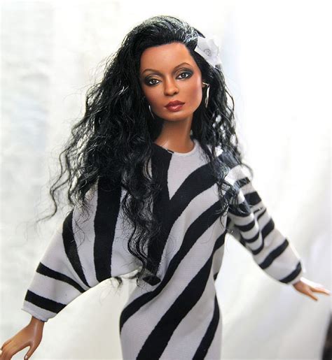 diana ross by noel cruz barbie celebrity fashion dolls beautiful barbie dolls