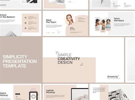 Simplicity Powerpoint Template By Templates On Dribbble