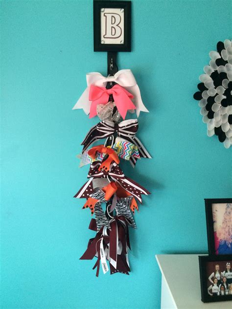 Maybe you would like to learn more about one of these? DIY cheer bow holder | Cheer bows diy, Diy crafts