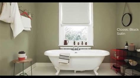 Dreaming of a new bathroom? Bathroom Ideas: Using olive green - Dulux - YouTube