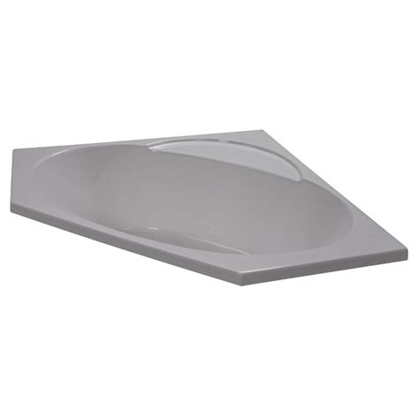 *kinro composites, formerly better bath, has been producing durable thermoformed bath products in the usa for over thirty years (and we've been selling them for almost as long), combining elegant stylish form with solid performance. American Acrylic 48" x 48" Soaker Corner Bathtub & Reviews ...