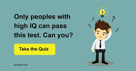 only people with high iq can pass personality test quizzclub