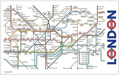 London Underground Map And Printable Capitalsource Printable