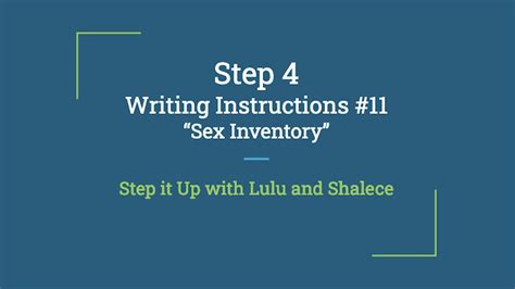 Sex Inventory Youtube