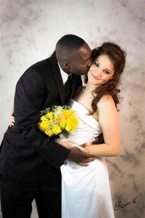Black And Mexican Newlyweds🌹 Black Woman White Man Black And White