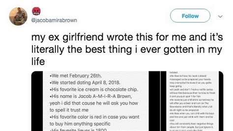 Woman Writes List Of Tips For Ex S New Girlfriend And People Are Freaked Out Mirror Online
