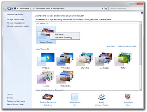 Use Windows 10 Desktop Themes On Windows 7