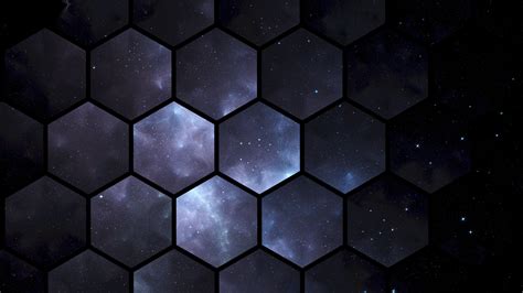 Hexagons Space Patterns 4k Hd Wallpaper