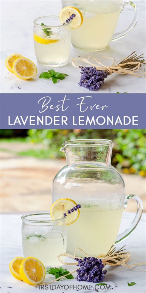 The Best Lavender Lemonade Recipe To Try This Year Recipe Lavender