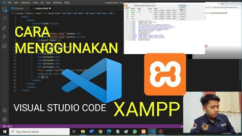 Cara Menggunakan Visual Studio Code Dan Xampp Youtube