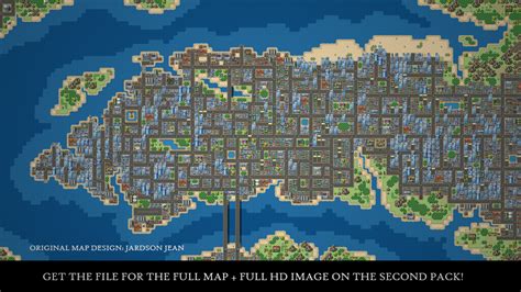Rpg Maker Mv City Map City Map Poster Maker City Map