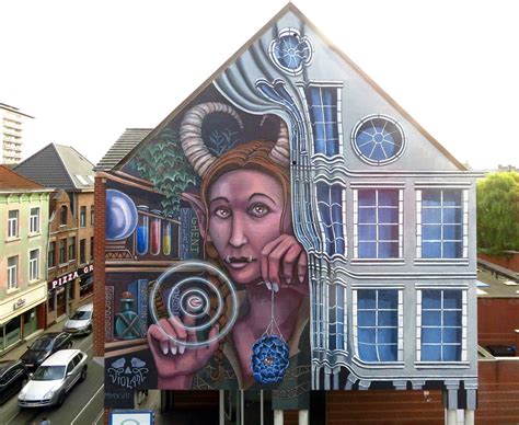 Violant Abracadabra New Mural In Ghent — Gorgo