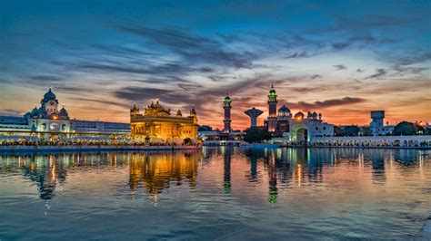 1600x900 Golden Temple Hd Amritsar India 1600x900 Resolution Wallpaper