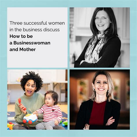 Being A Businesswoman And Mother • Uk