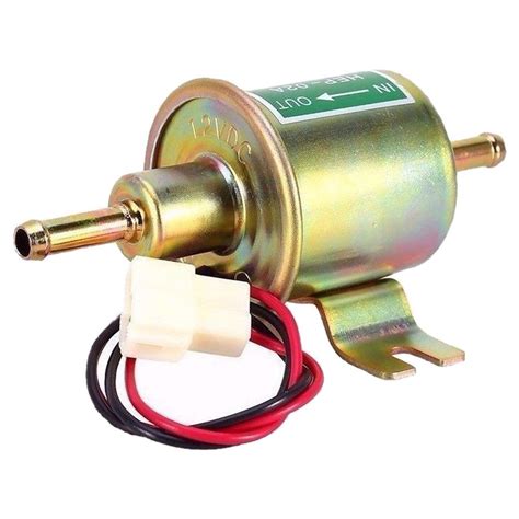 Auto New 12v Electric Fuel Pump Inline Petrol Low Pressupe Hep 02a In