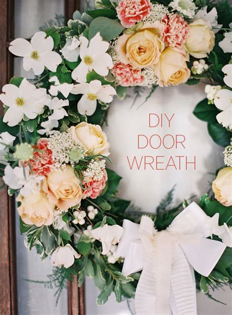Diy Wedding Wreath Once Wed