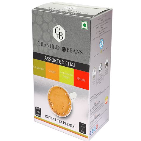 Buy Granules And Beans Assorted Chai Instant Tea Premix 10