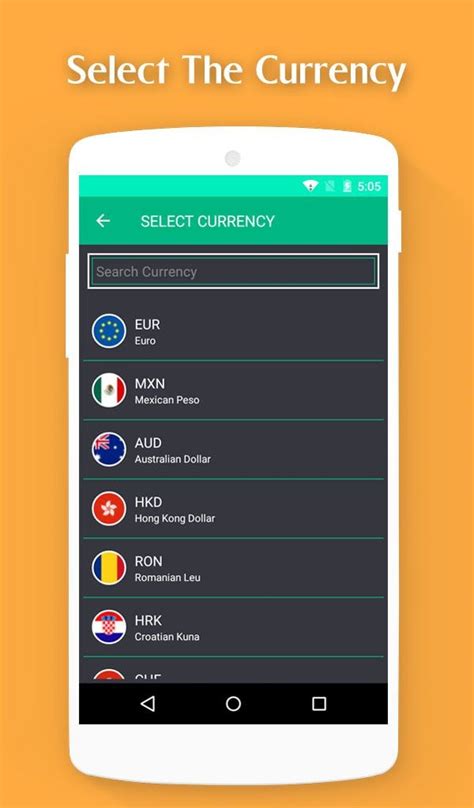 Currency Converter Android App Source Code Codester