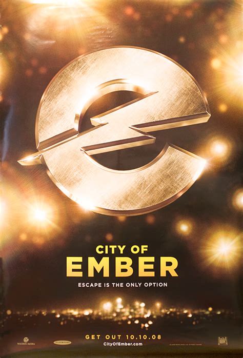 For 200 years, the citizens of ember have lived in a vast and glittering city of lights. City of Ember 2008 U.S. One Sheet Poster | Posteritati ...