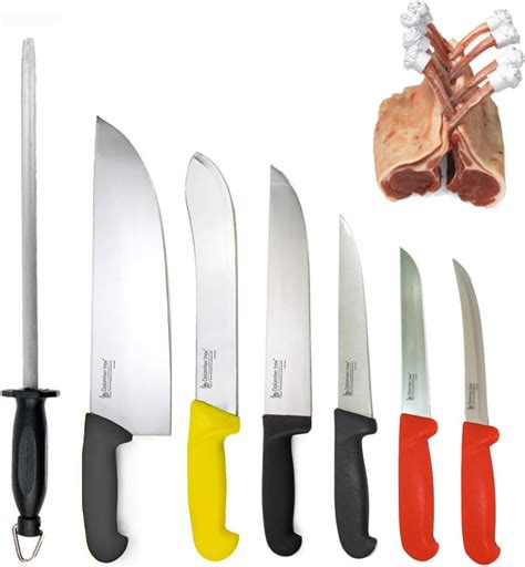 Deluxe Meat Industry Knife Set By Dolomiten Inox Uk Kitchen