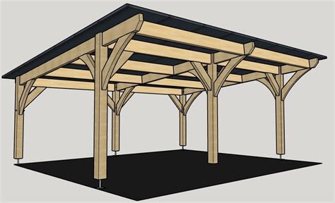 Looking for a solar carport installer for solar, solar ready or covered rv carports? Question Support solive carport par stefdefoot sur L'Air ...