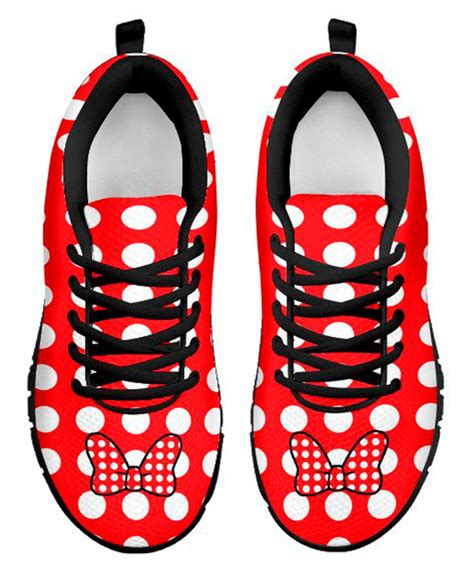 Free Shipping Minnie Mouse Shoes Womens Running Shoes Etsy