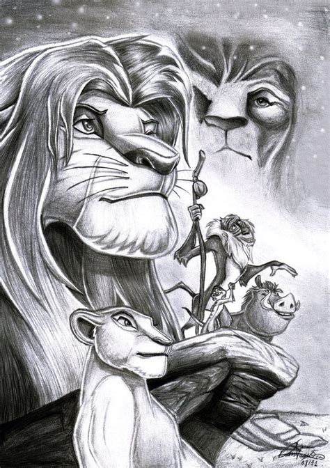 The Lion King By Daviskingdom On Deviantart Lion King Drawings Lion