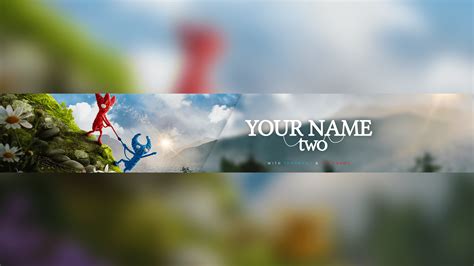 Free Unravel Two Youtube Banner Template 5ergiveaways
