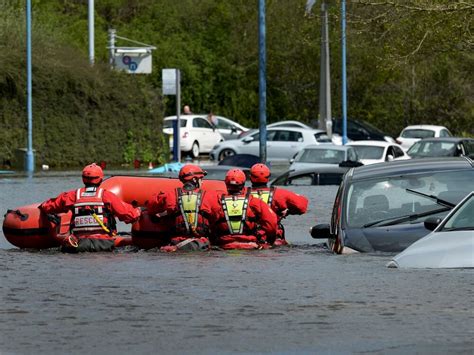 Wednesbury Flood Woman Rescued From Home As Crews Battle Up To 9ft