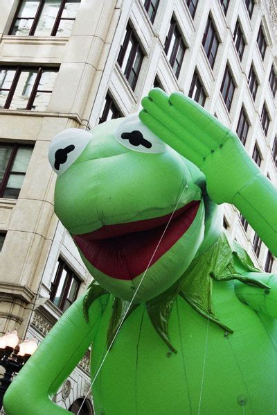 Kermit The Frog Parade Balloon Fabulous Inflatables Muppets Parade