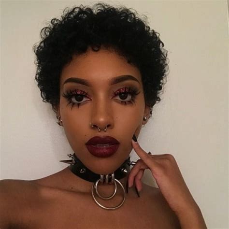 Alt Makeup Edgy Makeup Black Girl Makeup Girls Makeup Beauty Makeup