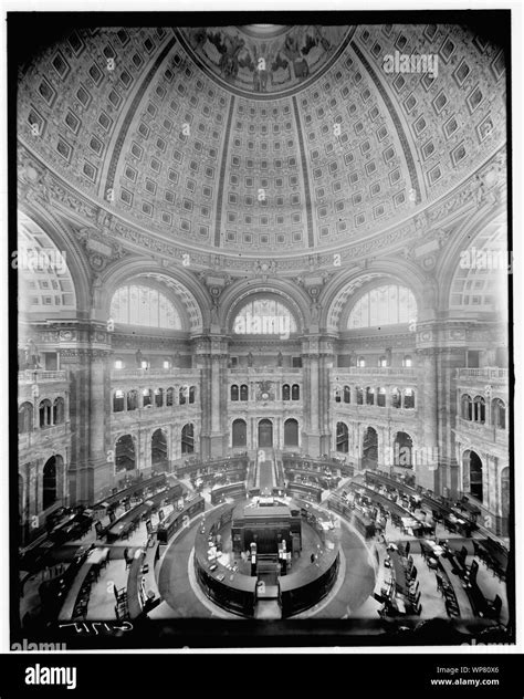 Library Of Congress Main Reading Room Washington Dc Library Of