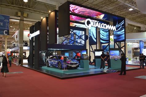 Check Out This Behance Project “estande Qualcomm Futurecom 2017