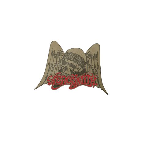 Winged Skull Pin Aerosmith