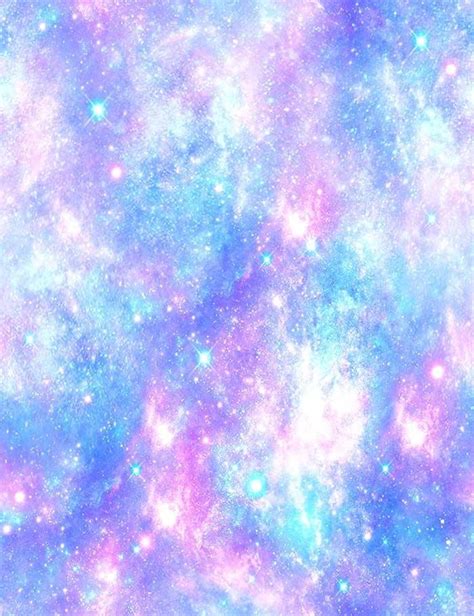 Pink And Blue Magical Galaxy Star Unicode Photography