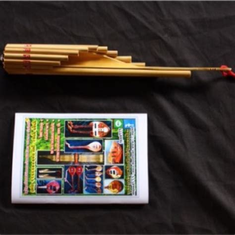 Flute Wote Bamboo Laos Handmade Isan Musical Instrument Thai Wot