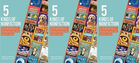 5 Kinds Of Nonfiction A Pd Book For Teachers And Librarians