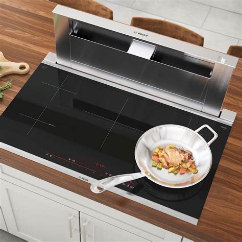 Bosch 800 Series 36 Built In Electric Induction Cooktop With 5