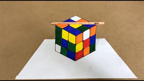 Some of the technologies we use are necessary for critical functions like security and site integrity, account authentication, security and privacy preferences, internal site usage and maintenance data, and to make the site work correctly for browsing and transactions. Very Easy!! How to draw 3D rubiks cube illusion|3D Trick ...