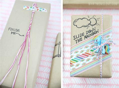 Creative Diy T Wrapping Ideas For Kids Personalize Their Presents