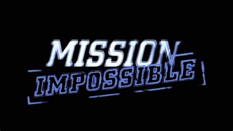 Mission Impossible 1996 — Art Of The Title
