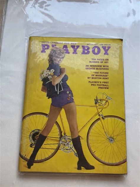 PLAYbabe MAGAZINE AUGUST Cathy Rowland Bunnies Of George McGovern F PicClick