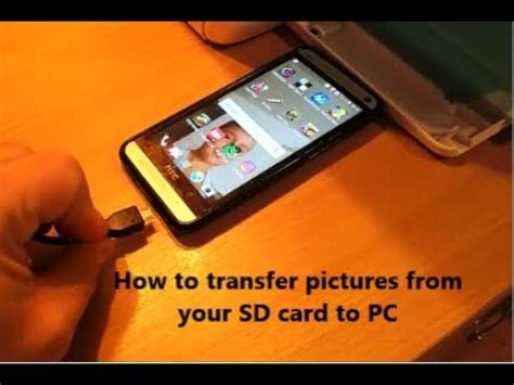 Choose the file and start to transfer: How to copy (transfer) pictures from SD card to your PC - YouTube